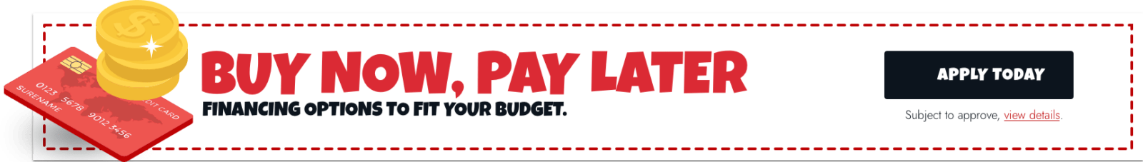 Buy now pay later | Big Bob's Flooring Outlet Birmingham
